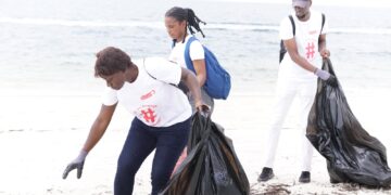 Dépollution du littoral : aux côtés de l’ONG SOS Komo-Océan, le geste écolo de la Sobraga
