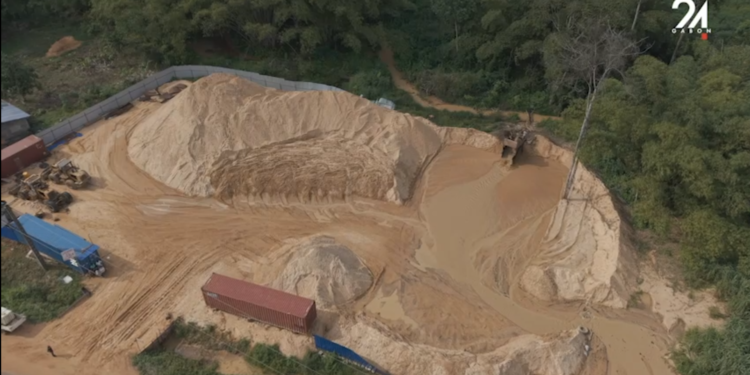 Kougouleu : la principale source d&rsquo;eau des populations polluée par l&rsquo;entreprise Khaloiza Stone Mining